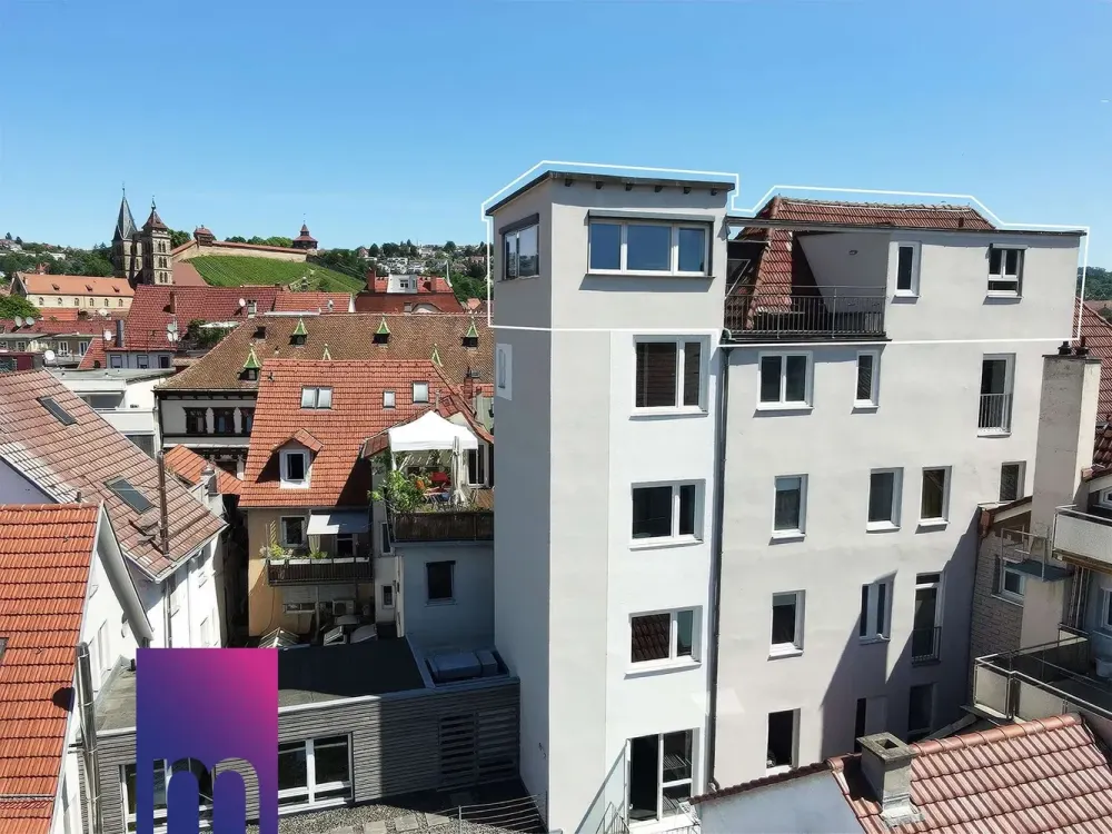 Penthouse-Flair über den Dächern Esslingens | Dachterrasse & Panoramablick in bester Lage Esslingens