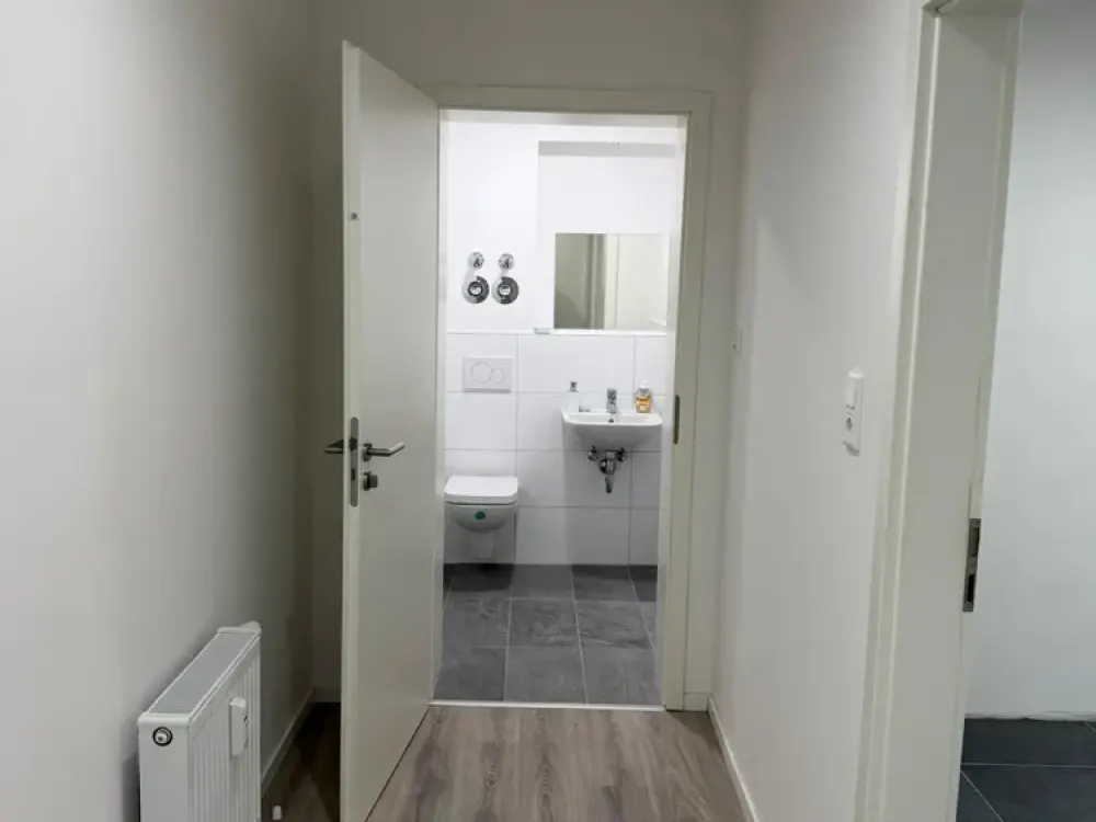 2-Zimmer-Wohnung in Haan gehoben, mitten im Grünen (direkt am Bachtal)