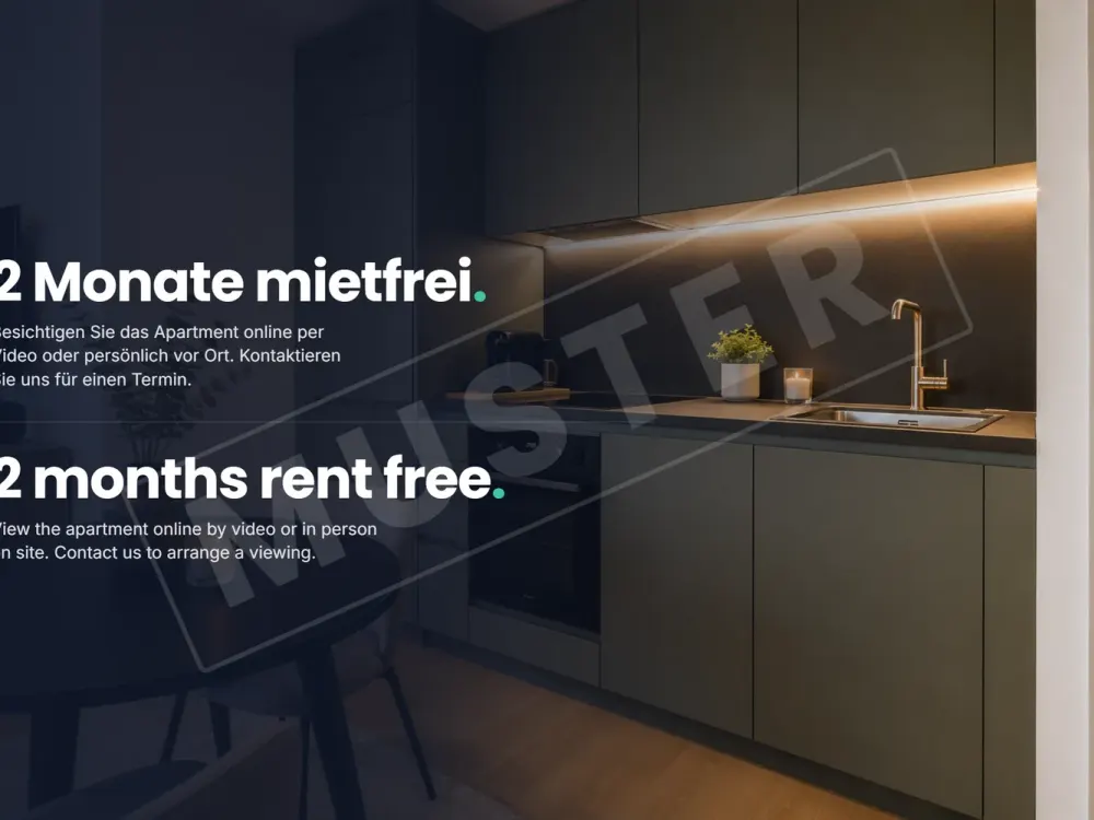 Modernes Neubau-Studio mit eigener Terrasse | Voll möbliert