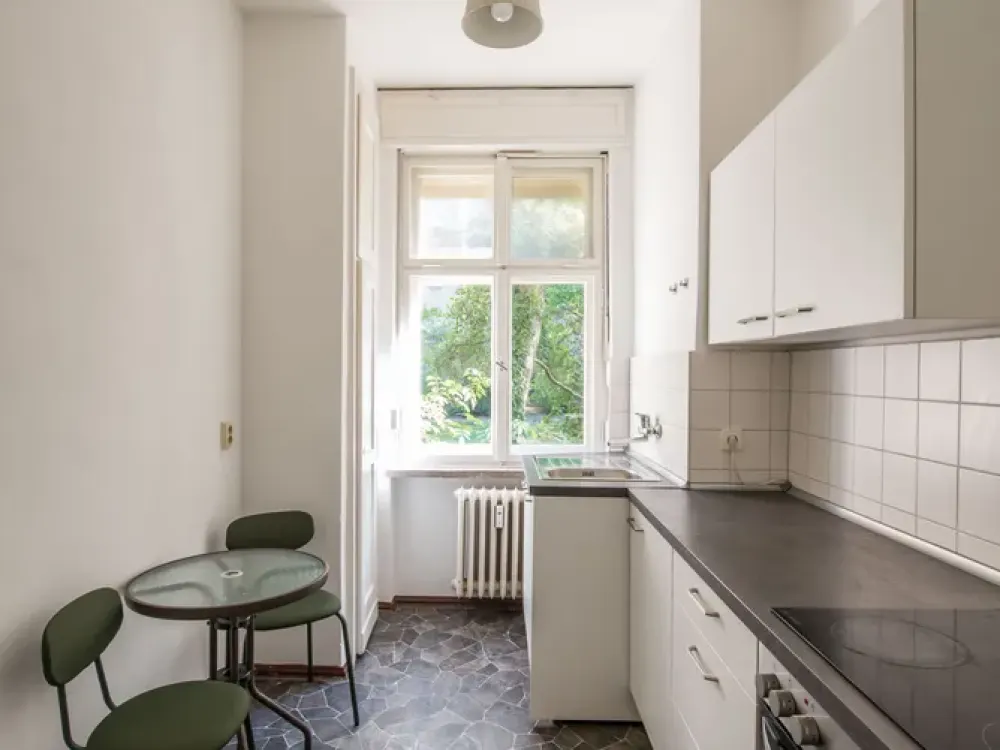Schöne möblierte ein Zimmer Wohnung in Berlin, Friedrichshain