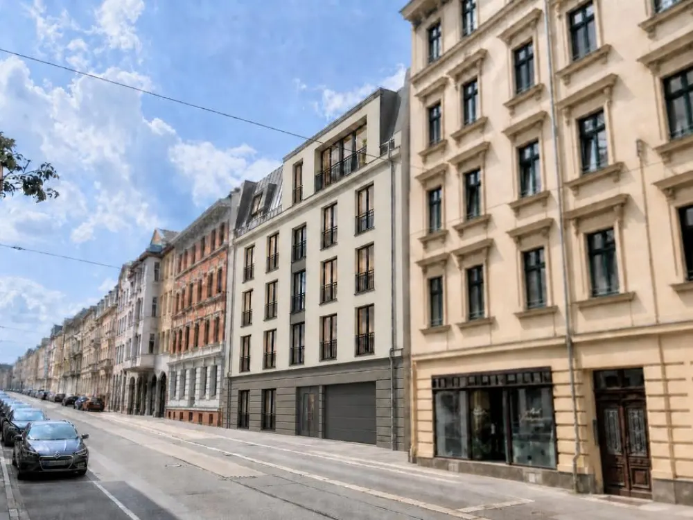 Exklusiver Neubau in Leipzig-Stötteritz, modernes Wohnen mit einer hochwertigen Einbauküche und eigenem Garten in Bestlage ab Oktober 2026