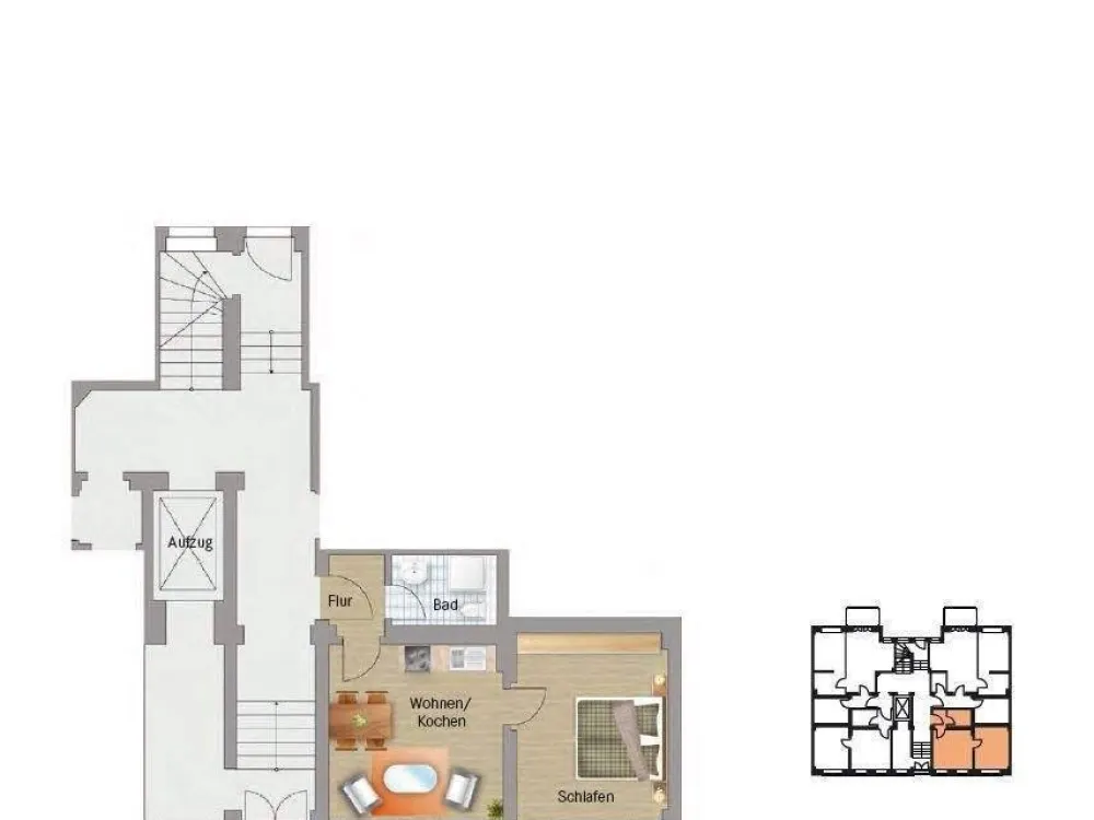Modernes Apartment incl. EBK & Fußbodenheizung
