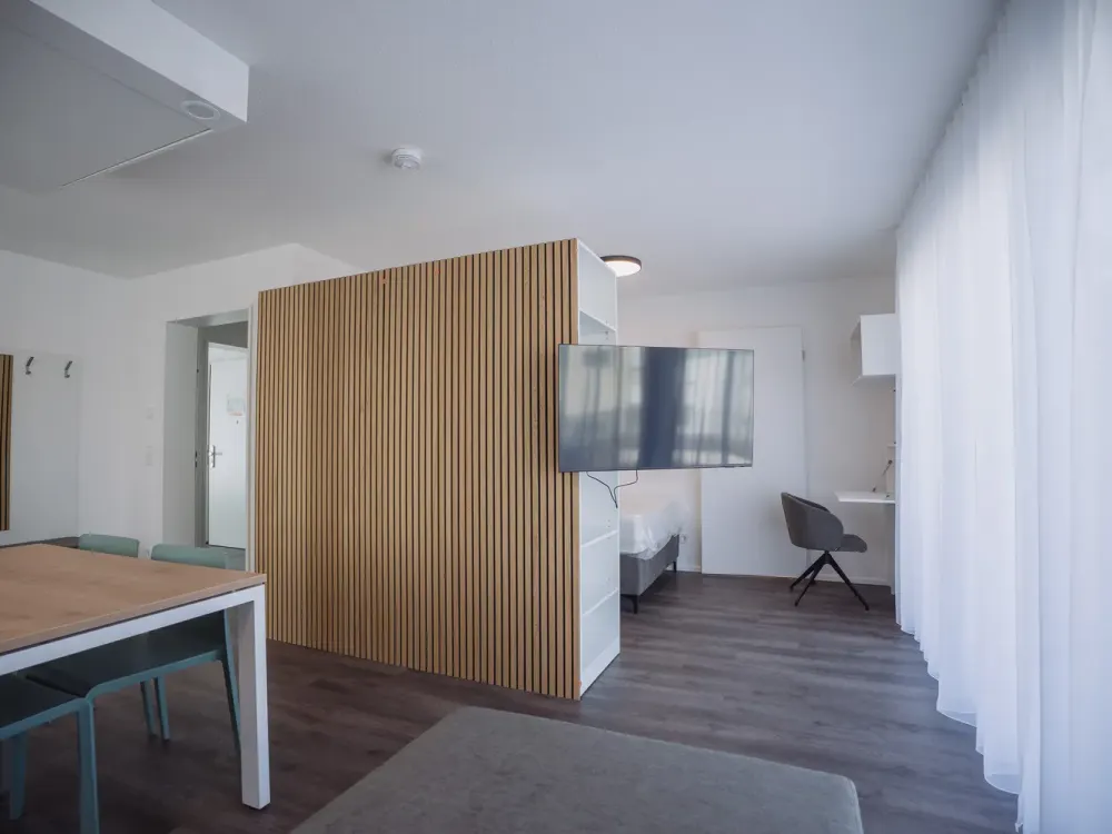 Bezugsfertiges 1-Zimmer-Apartment im beliebten Stadtteil Waldstadt