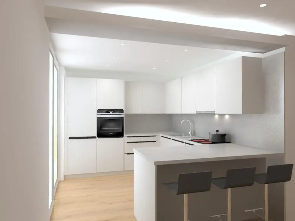 PENTHOUSE 13 - Exklusive 3 Zi. WHG mit 60 m² Dachterrasse,Fußbodenheizung&EinbaukücheErstbezug KfW55