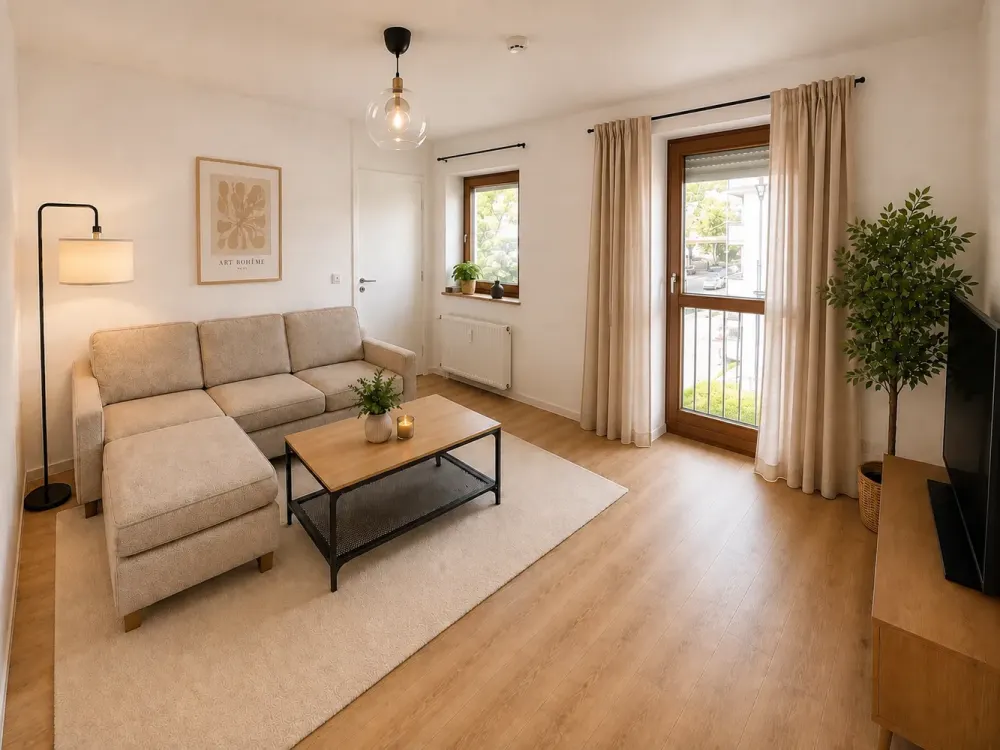 2.5-Room Apartment Completely Renovated & Newly Furnished in Karlsruhe-Durlach