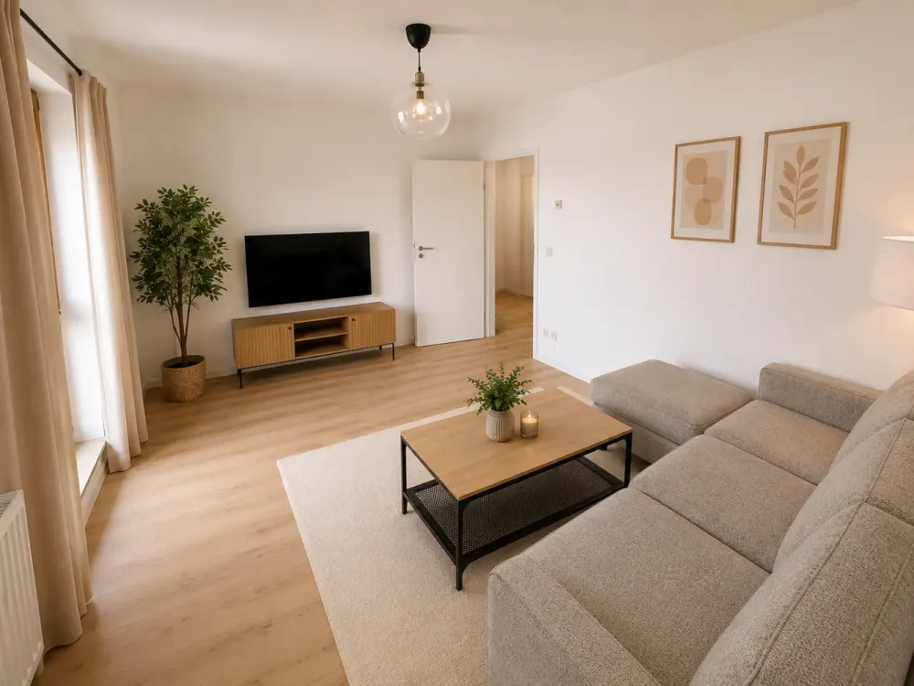 2.5-Room Apartment Completely Renovated & Newly Furnished in Karlsruhe-Durlach