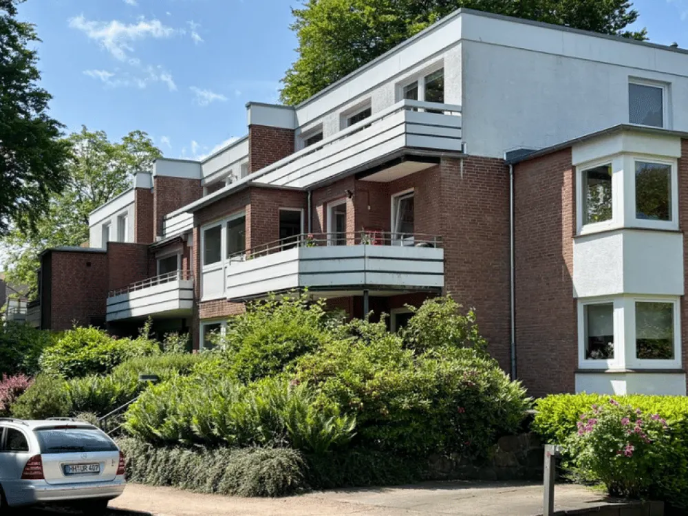 Hamburg-Othmarschen, TOP-Lage in ruhiger Seitenstraße, 2-Zimmer-Wohnung