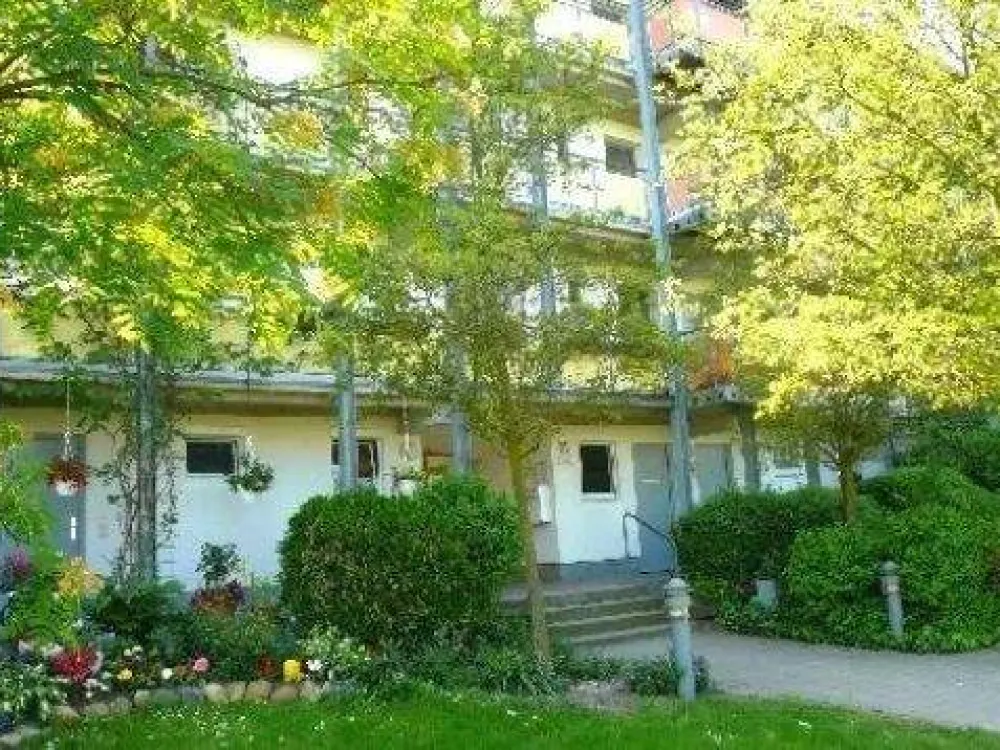 Sonnige und grüne Wohnanlage am Leipziger Herzzentrum