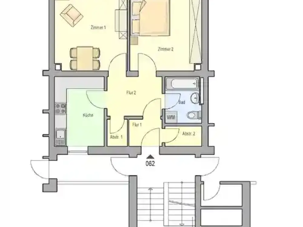 gemütliche 2 Zimmer Wohnung in Reichelsdorf
