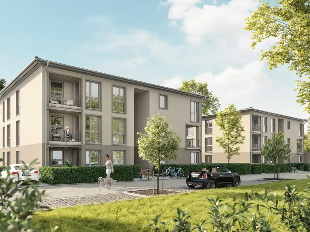 Top Floor Living: 2-Room New-Build Apartment in Attractive Residential Area