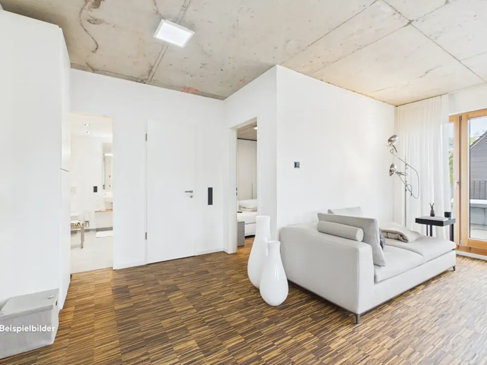 4-Room Loft-Style Apartment with En Suite Bathroom, Balcony and Underground Parking Space in Düsseldorf Volmerswerth