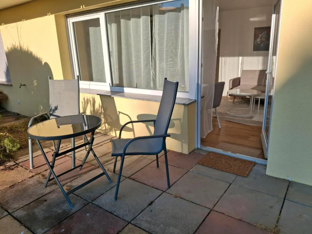 Sanierte Gartenwohnung | möbl. | Terrasse | Homeoffice | 40 m²