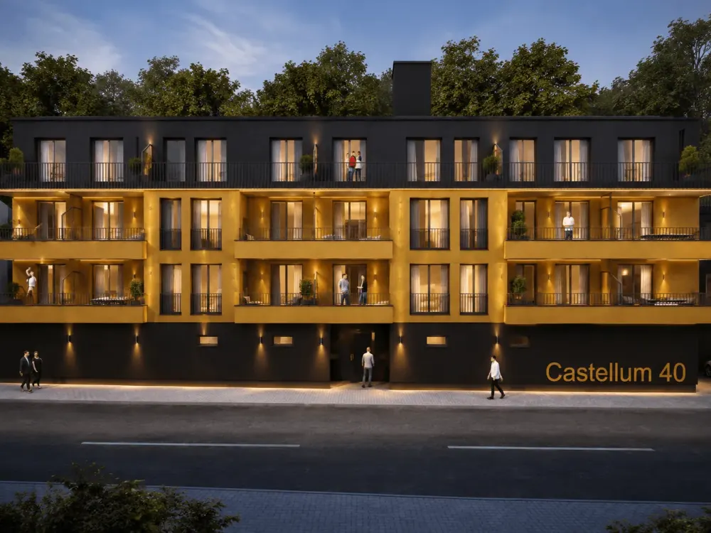 CASTELLUM40 - بنتهاوس فريد مع تراسات سقف واسعة وحديقة على نفس المستوى