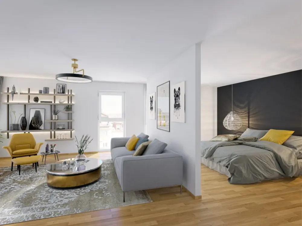 Attraktive 2 Zimmer Neubau-Wohnung mit bester Anbindung