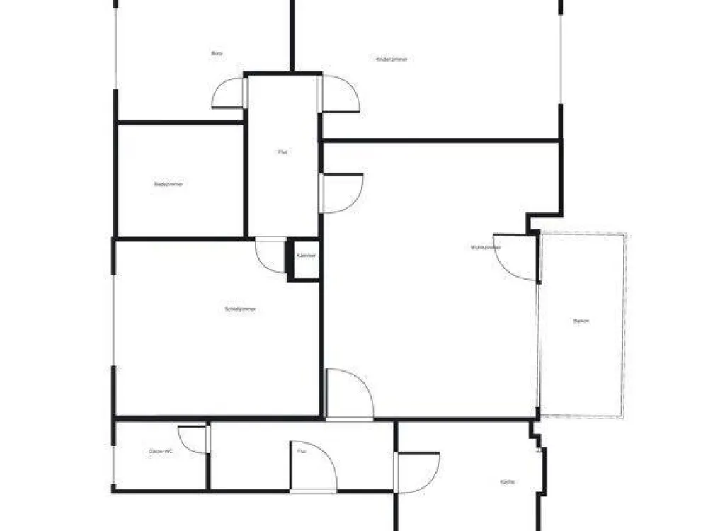 Familienfreundliche 3,5-Zimmer-Wohnung mit Einbauküche