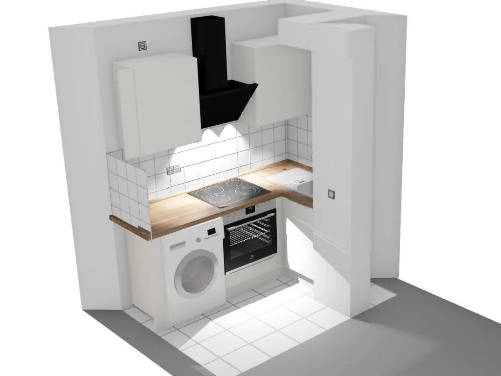 Erstbezug nach Sanierung! 1-Zimmer-Wohnung mit offener Küche, guter Anbindung und Nähe zur Dresdner Heide