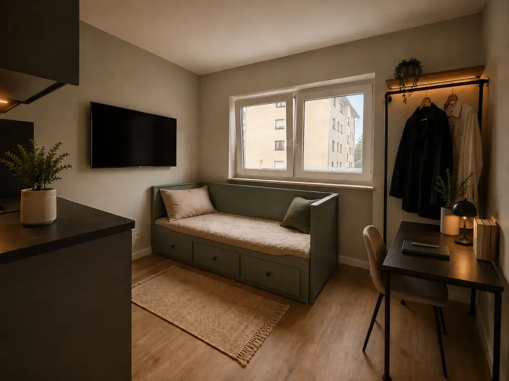 Erstbezug nach Renovierung, Modernes, voll möbliertes Apartment