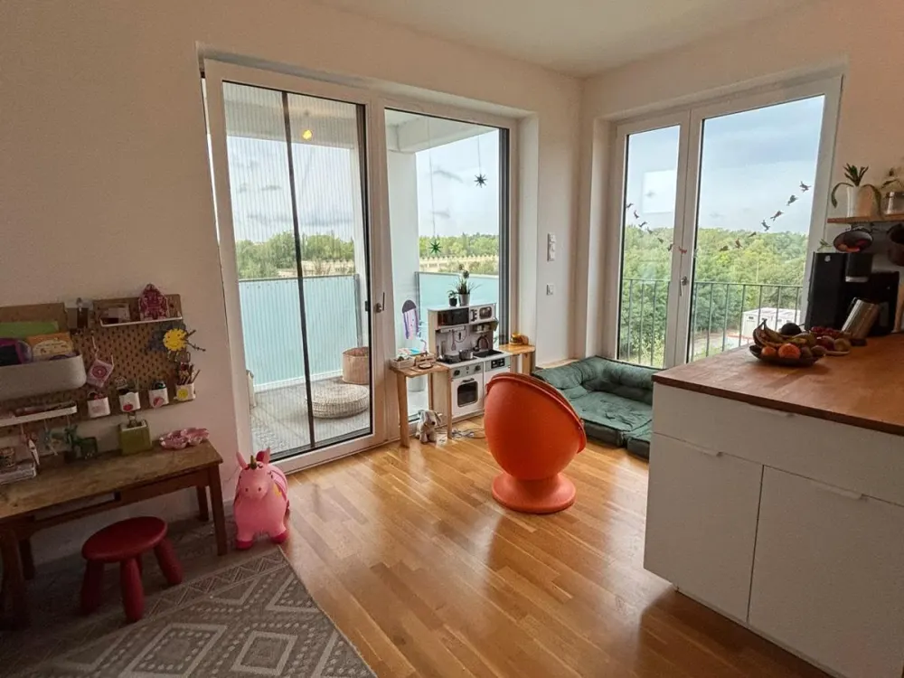 Schöne helle 3 Raum Whg Lindenauer Hafen am Kanal