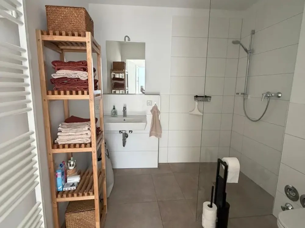 Modern Maisonette Apartment (58 m²), New Build 2023 with Private Entrance and Fully Furnished