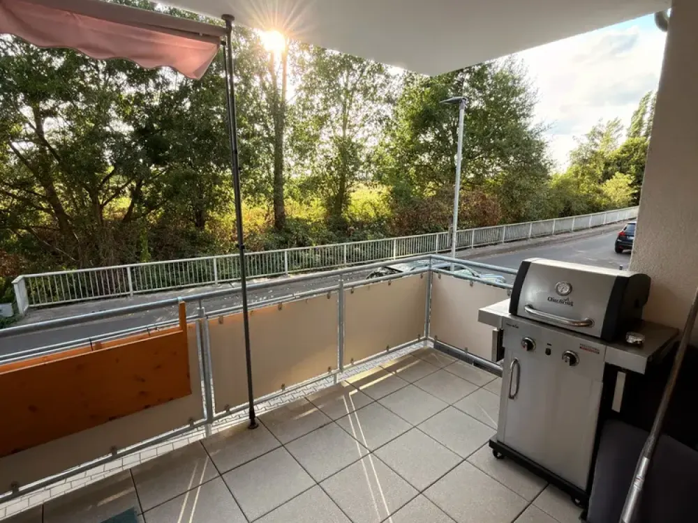 Sonnendurchflutete 3 Zimmer Wohnung in bester Feldrandlage von Jügesheim