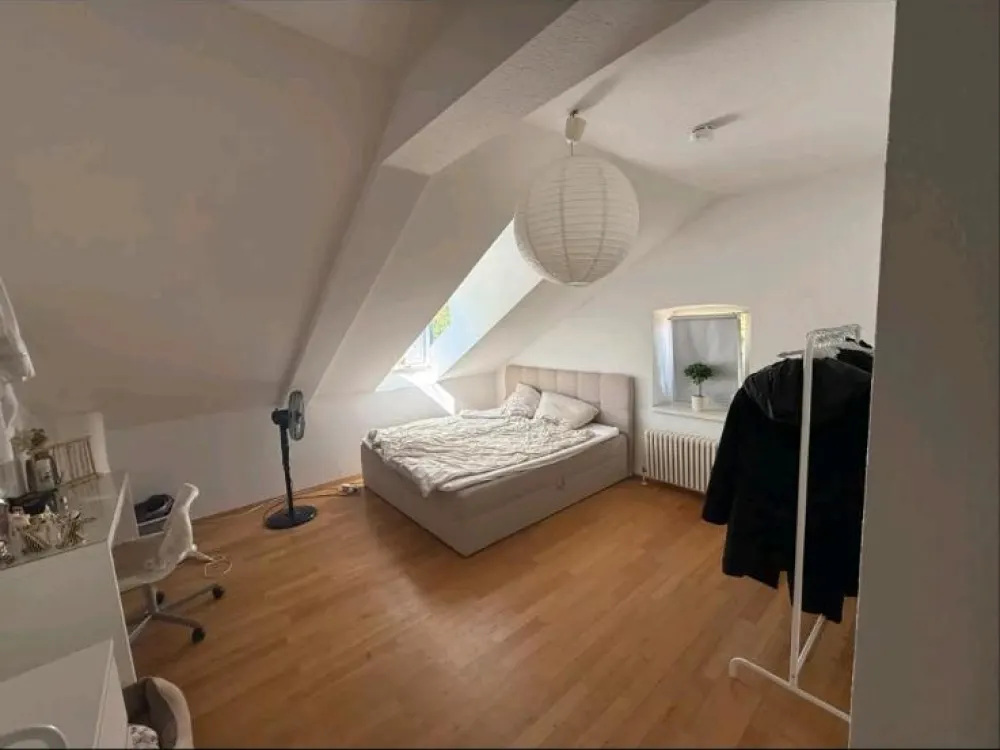 Charming Top-Floor Apartment with 2 Rooms in Göttelborn