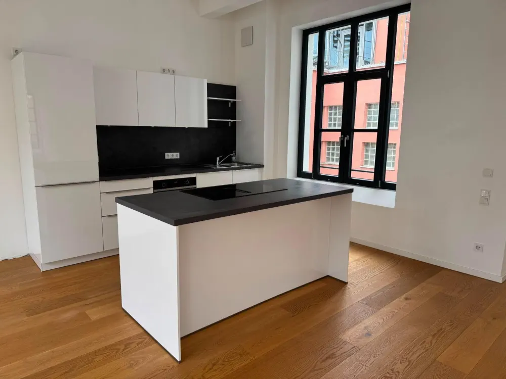 Modernität und gutes Design, 3-Zimmer Wohnung mit Einbauküche