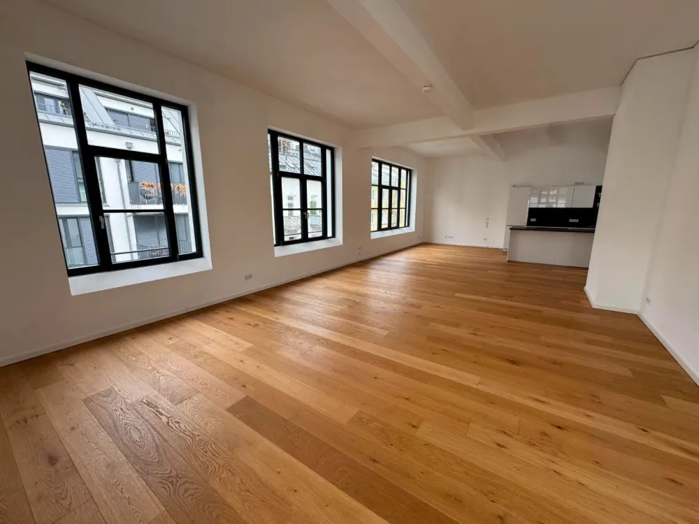 Modernität und gutes Design, 3-Zimmer Wohnung mit Einbauküche