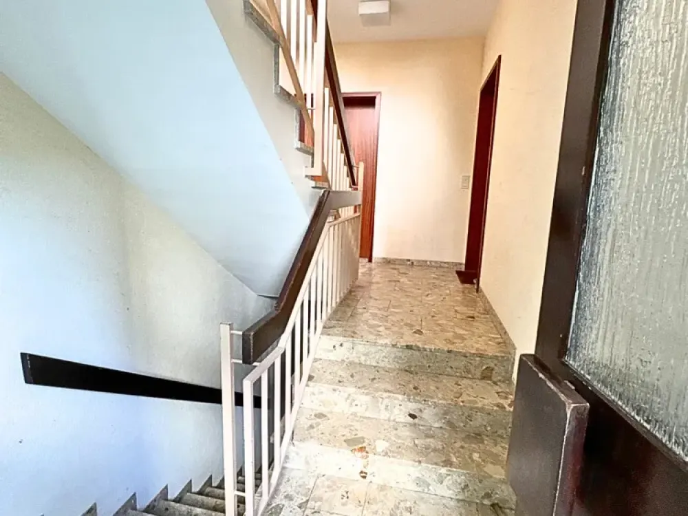 Near University: Beautiful 3 1/2 Room Apartment with Fireplace & Loggia, Central in Saarbrücken-Scheidt