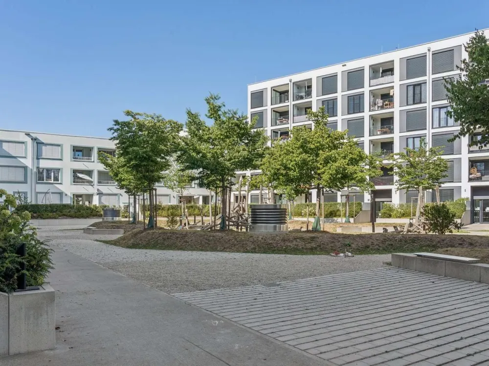 Modernes Neubauwohnen nahe dem Nymphenburger Schlosspark