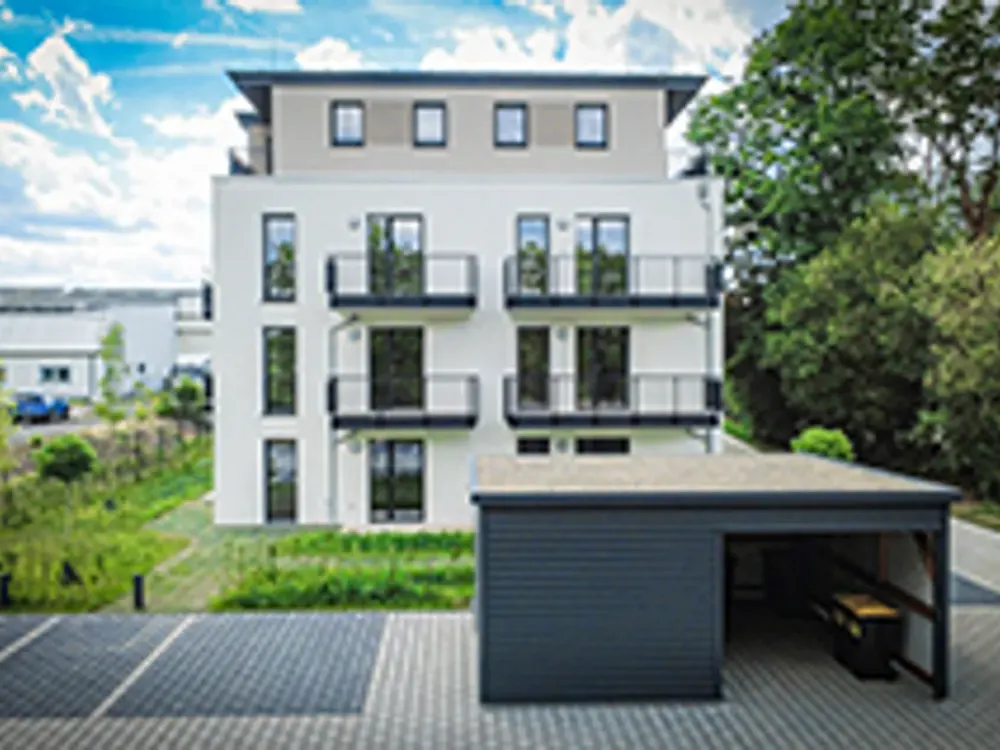 *** NEUBAU * 2 Zimmer *Stellplatz * Balkon * Wärmepumpe / Kühlung ***