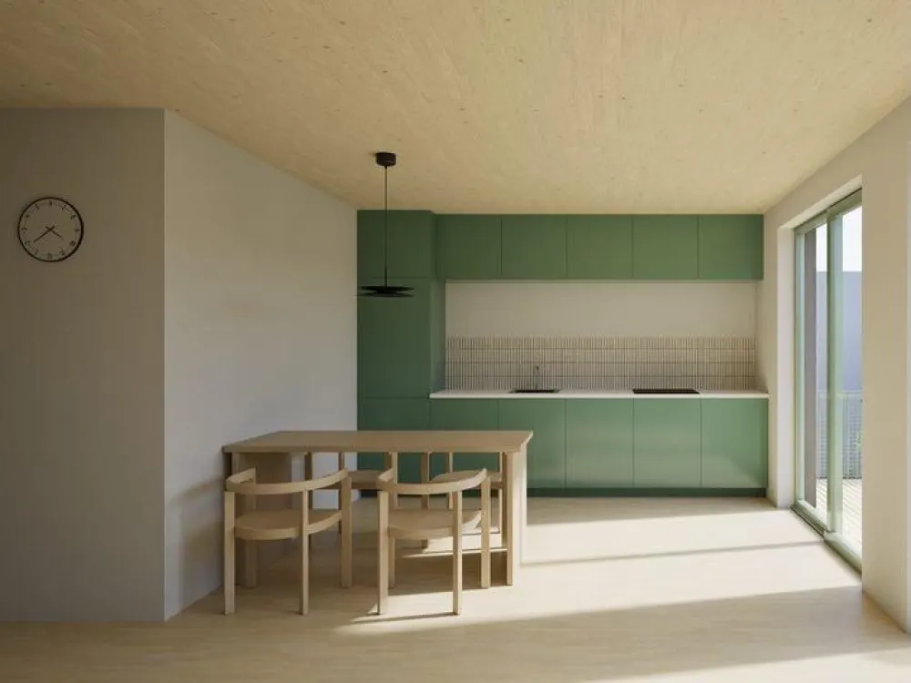 Moderne Neubauwohnung, 2 Zimmer, Erstbezug ab November