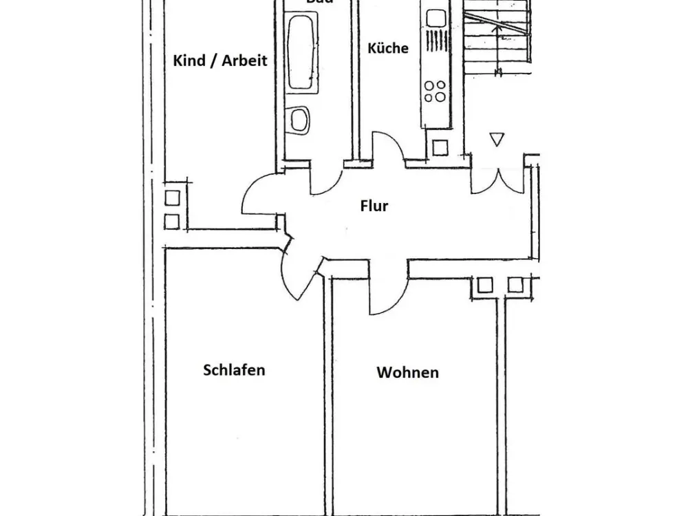 3-RW mit Terasse im EG sucht Nachmieter