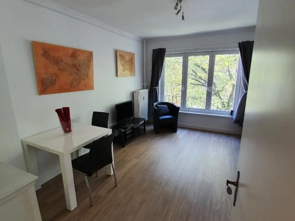 Furnished 1-Room Apartment in Hamburg Winterhude, Central, from 01.09.2026