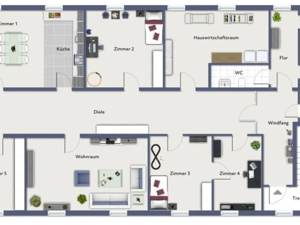 Großzügige 6- Zimmer-WG mitten in Bad Cannstatt, zentral & modern!