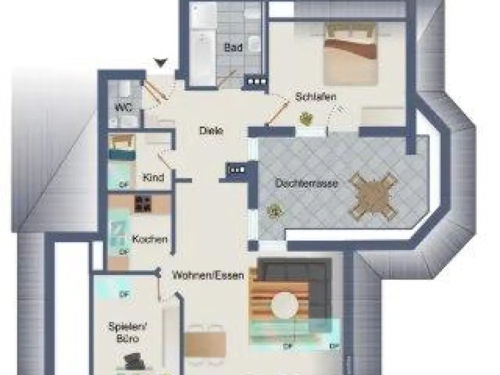 4-Room Apartment | 2 Garages | Neuenbürg-Arnbach