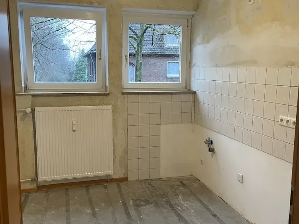 Drei Zimmer, Badewanne und Balkon - Wohnen in der Borgschenhofsiedlung in Duisburg-Friemersheim