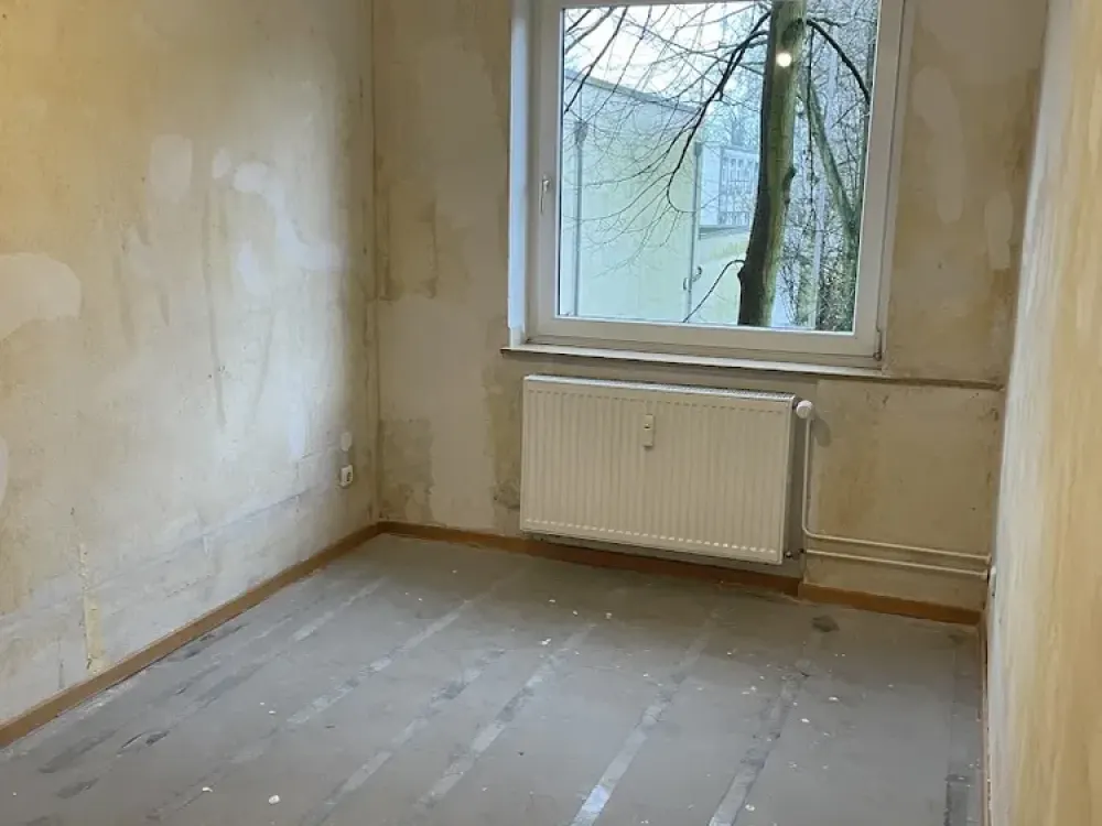 Drei Zimmer, Badewanne und Balkon - Wohnen in der Borgschenhofsiedlung in Duisburg-Friemersheim