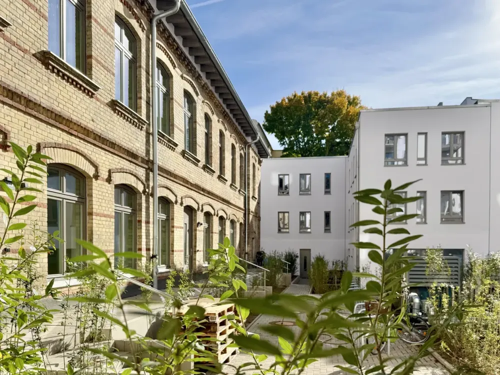Erstbezug: Wohnung mit Südterrasse im Innenhof