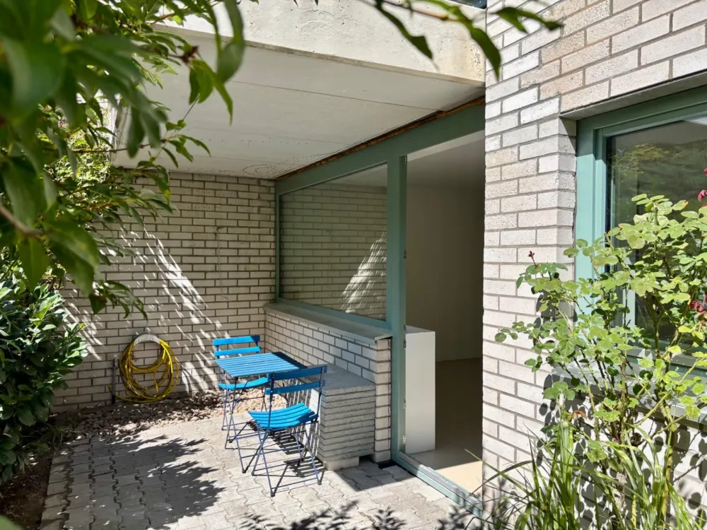 ruhige 1-Zimmer-Wohnung mit Süd-Terrasse