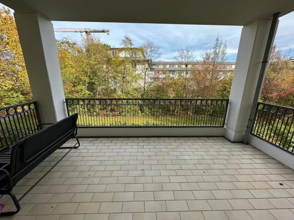 Luxus möblierte 3-Zimmer Whg. Moosach | Balkon | Garage | 1A Lage