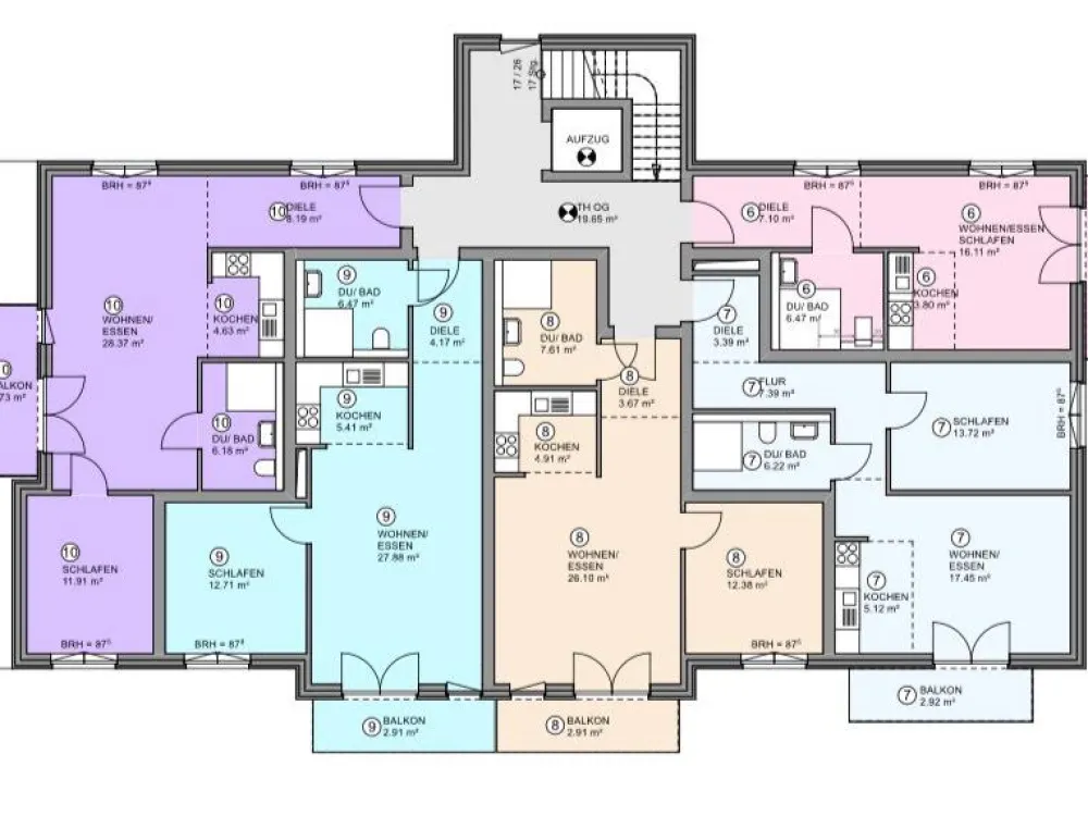 Wohnung 3, Moderne 2-Zimmer-Erdgeschosswohnung mit Terrasse, Einbauküche und barrierefreiem Zugang