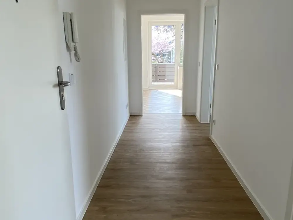 TOP renovated & bright 2-room apartment with large south balcony