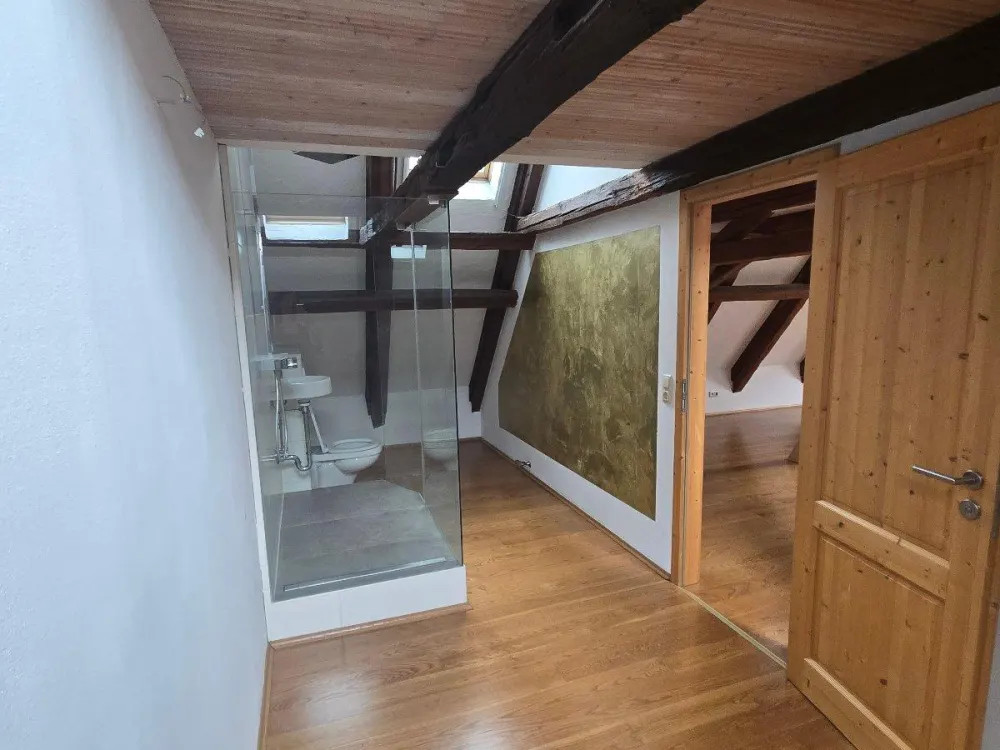 Einzigartig wohnen in Coswig - außergewöhnliche Maisonette mit 2 Balkonen & Garten direkt an der Elbe