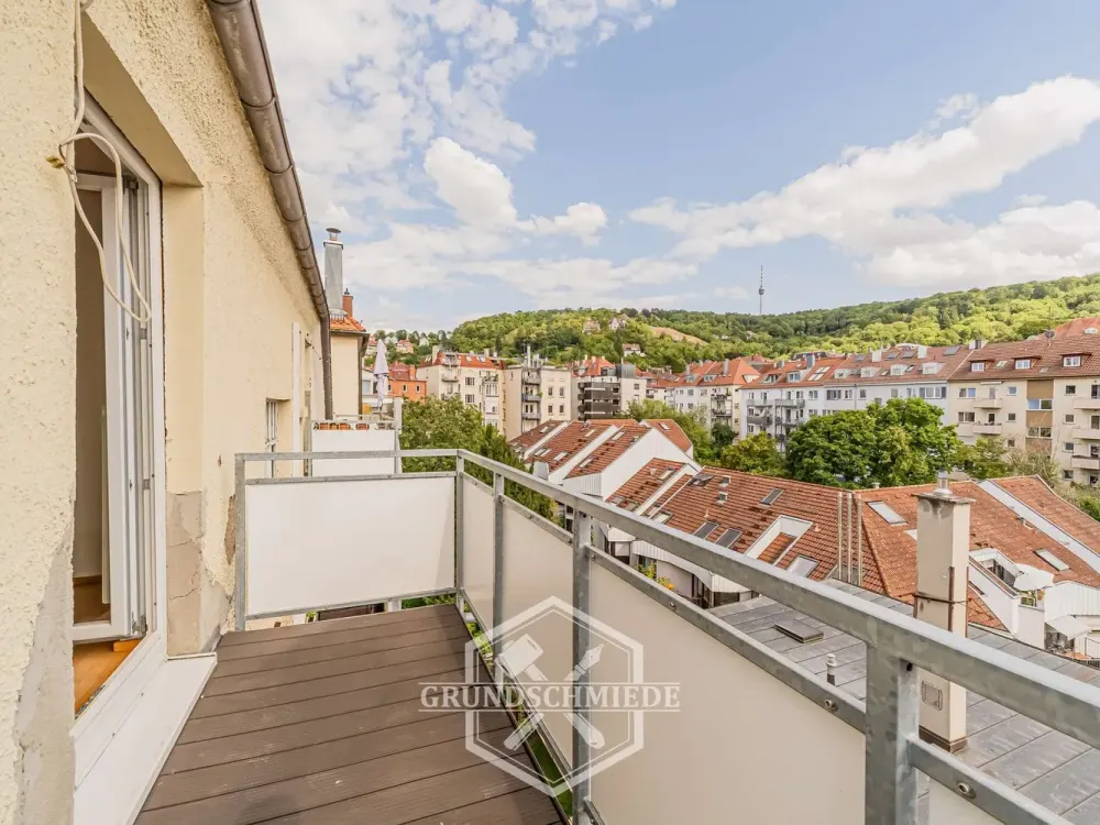 Geräumige 4-Zimmer-DG-Maisonette in bester Lage des Stuttgarter Südens