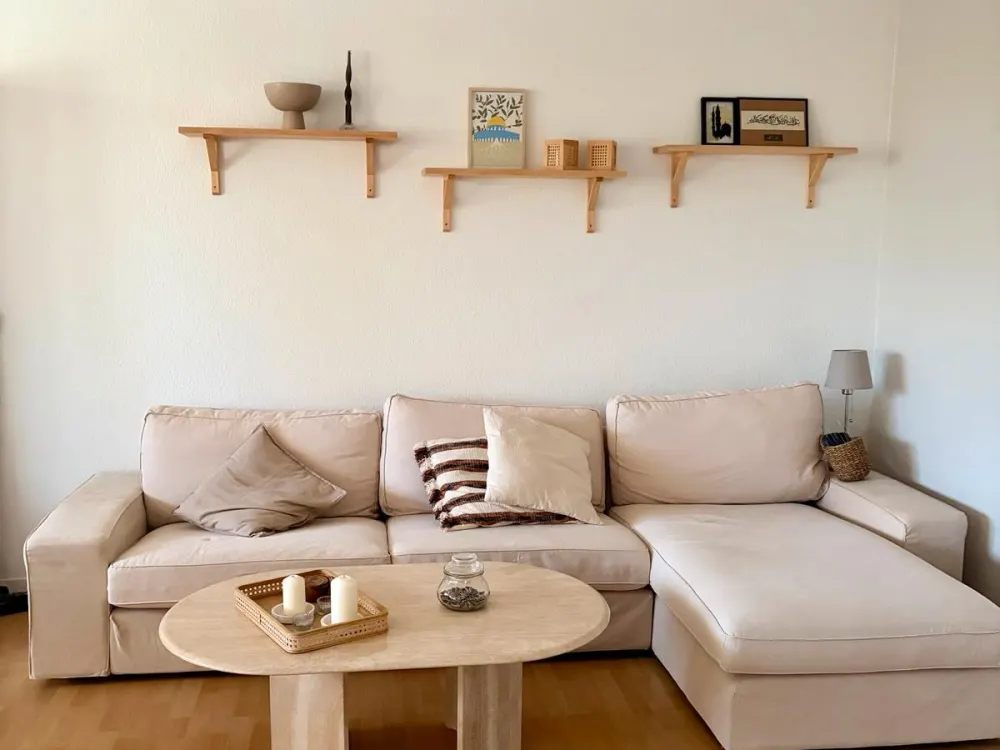 Jan-Mai möbilierte zentrale 3 Zimmer Wohnung mit Balkon