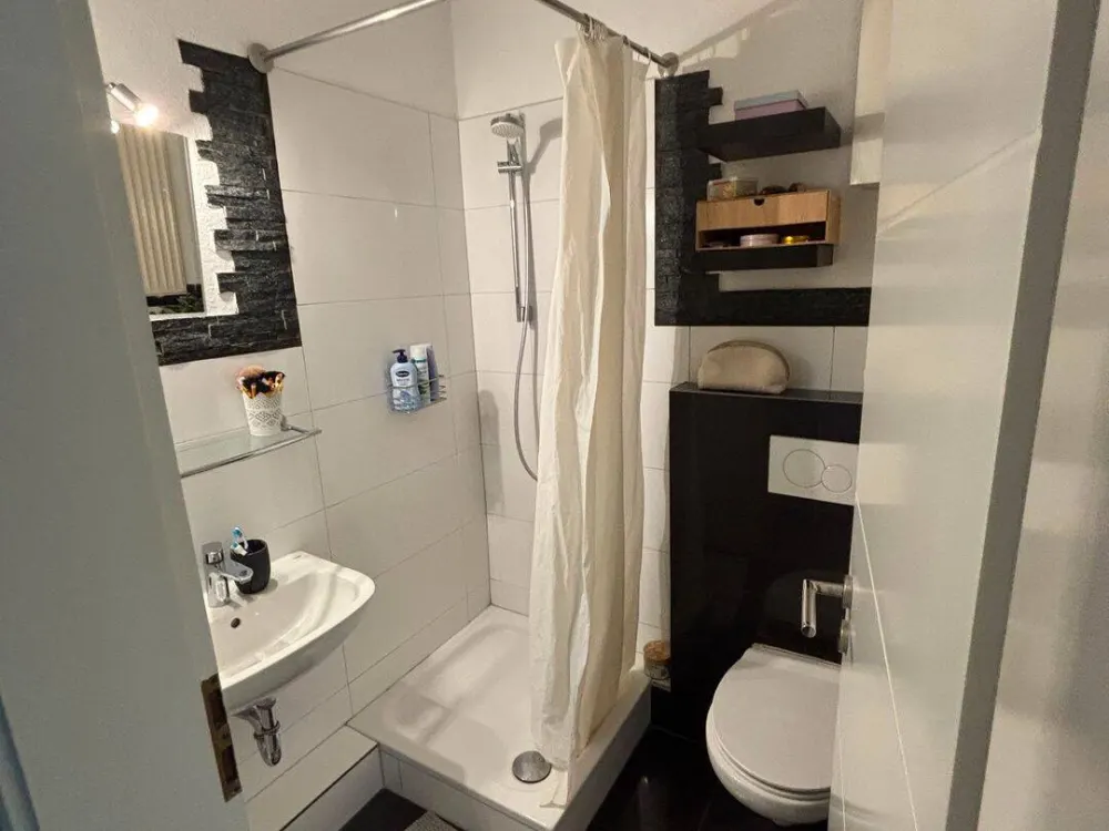 Hübsch u. modern: 1 Zi. Wohnung ab 01.11. frei