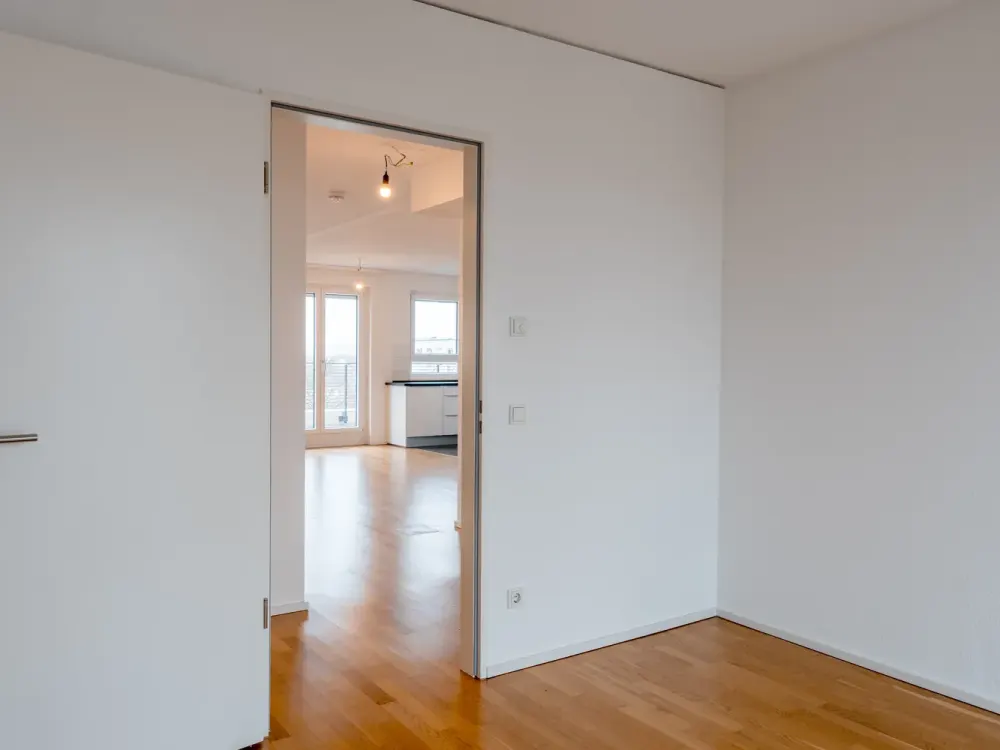 Exklusives 4-Zimmer-Penthouse mit moderner Küche und zwei großen Balkonen