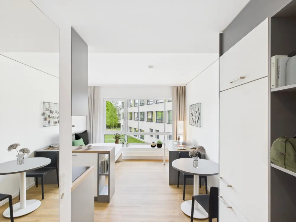 Möbliertes Apartment in Riedberg, 24 m², all inclusive