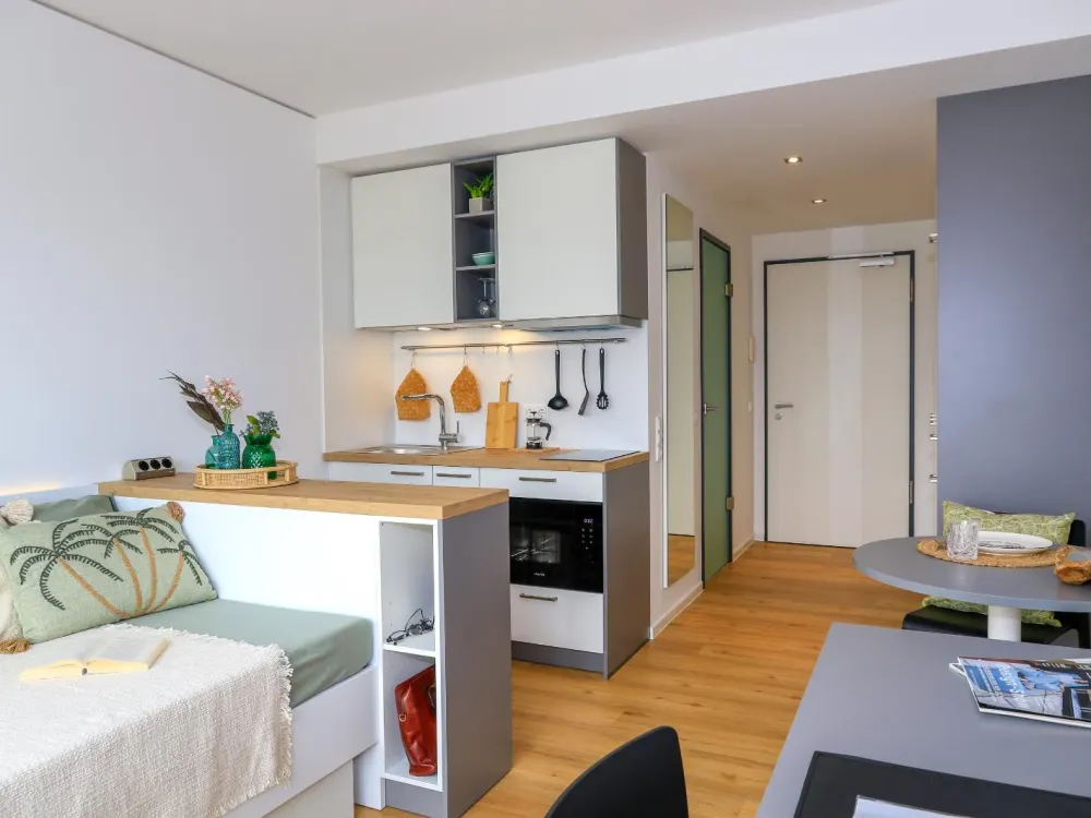 Möbliertes Apartment in Riedberg, 24 m², all inclusive