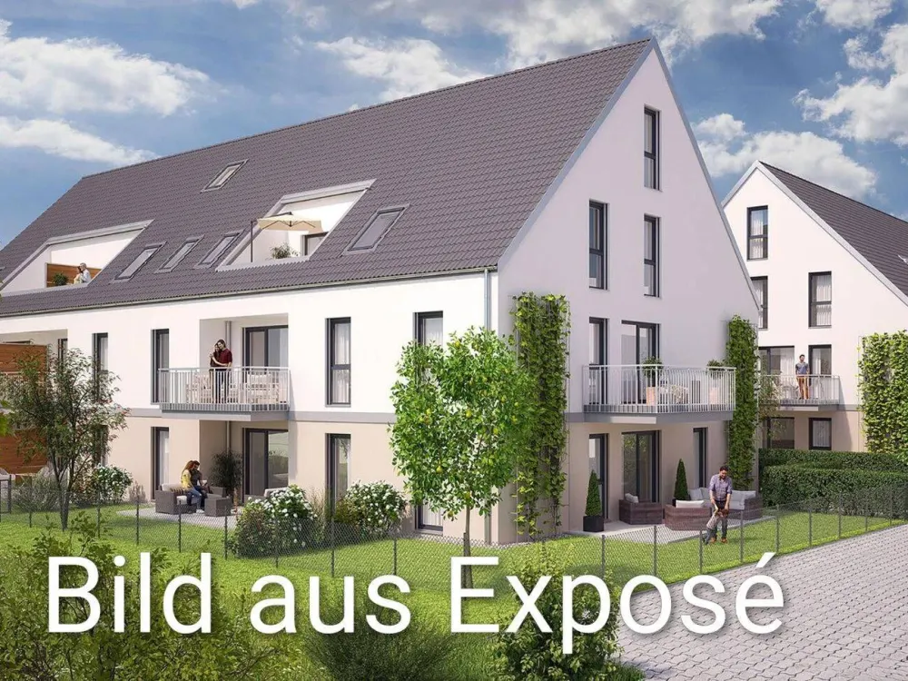 2-Zimmer Erdgeschosswohnung mit Terrasse und Garten - Neubau in Kornburg